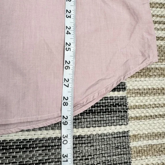 Paul Smith Shirt Mens 16 Pink Long‎ Sleeve Made in Italy Artist Stripe Cuffs